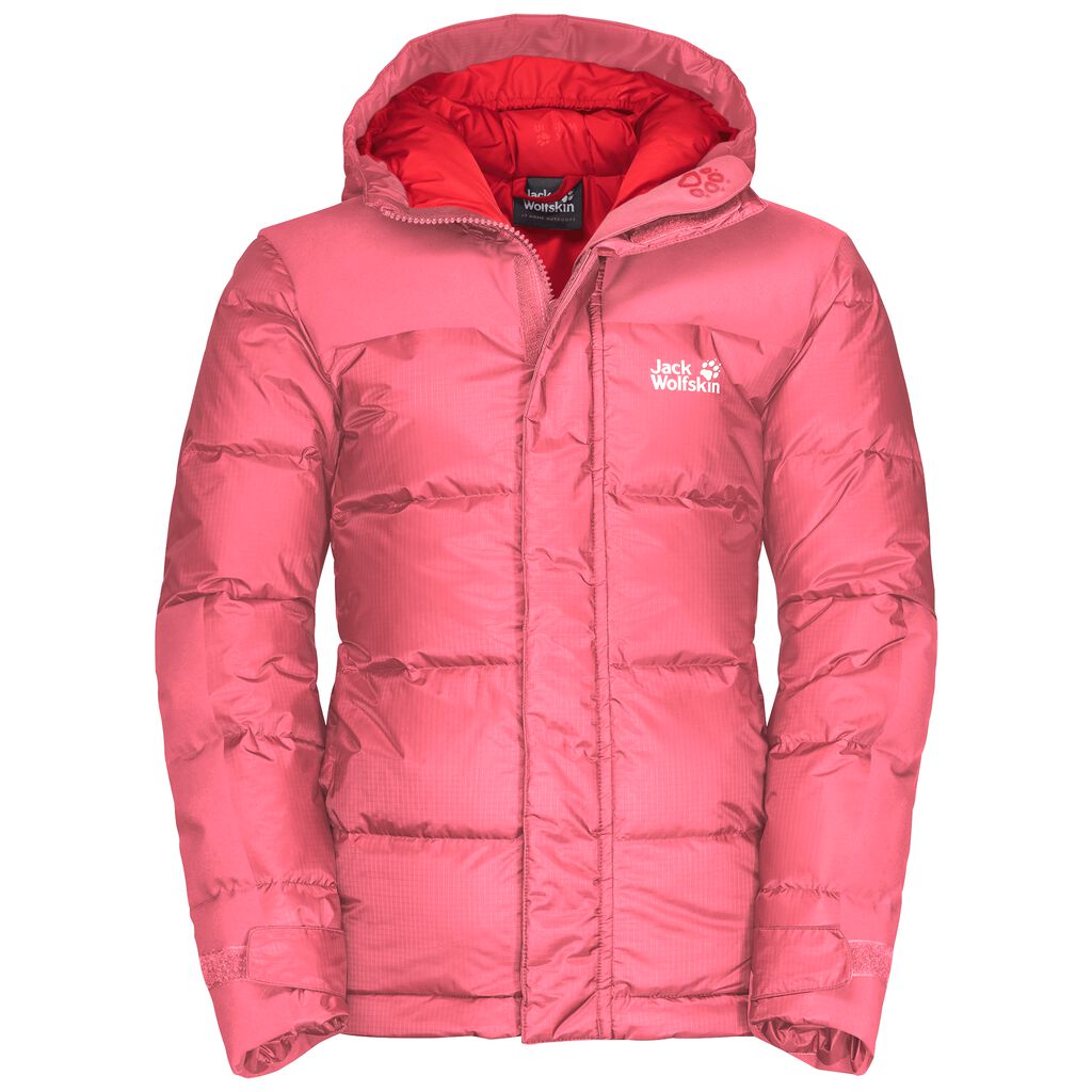 Jack Wolfskin MOUNT COOK μπουφαν χειμερινα παιδικά κοραλι ροζ | GR2797412